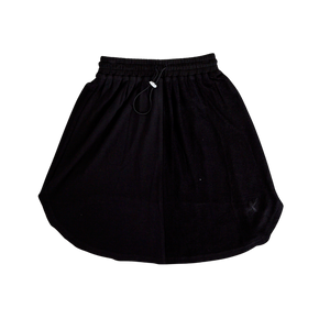 Black Paneled Skirt
