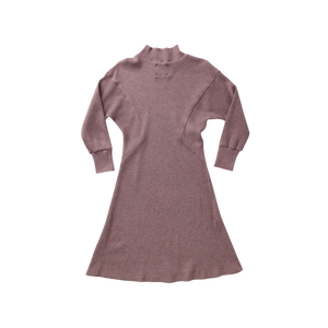Lavender Waffle Knit Dress