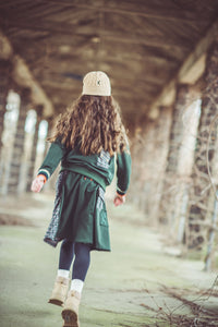 Green and Plaid Skirt